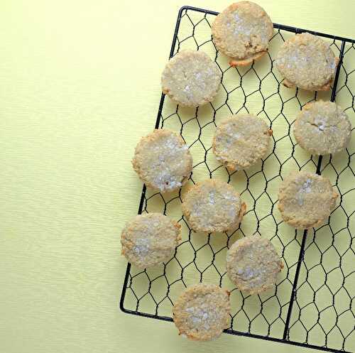Cookie jar: almond flour coconut cookies | Sheri Silver - living a well-tended life... at any age