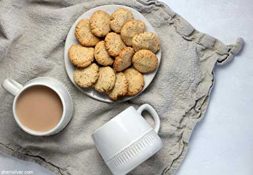 Cookie jar: almond flour tahini cookies {vegan} | Sheri Silver - living a well-tended life... at any age