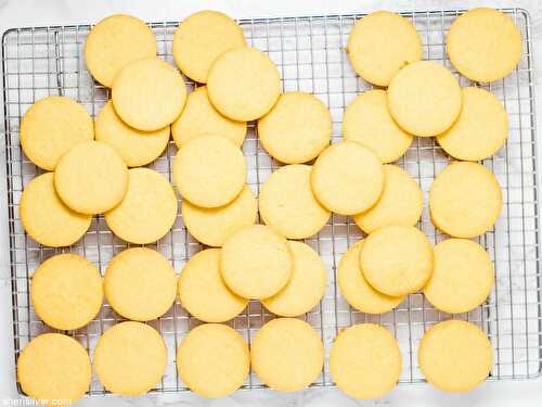 Cookie jar: corn sables | Sheri Silver - living a well-tended life... at any age