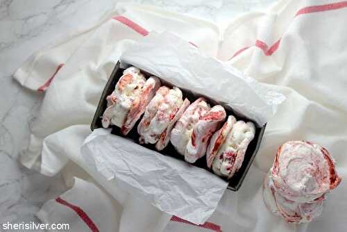Cookie jar: eton mess ice cream sandwiches | Sheri Silver - living a well-tended life... at any age