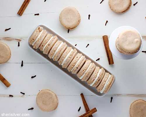 Cookie jar: gingerbread macarons | Sheri Silver - living a well-tended life... at any age