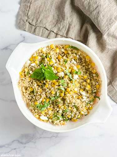 Corn and quinoa salad | Sheri Silver - living a well-tended life... at any age