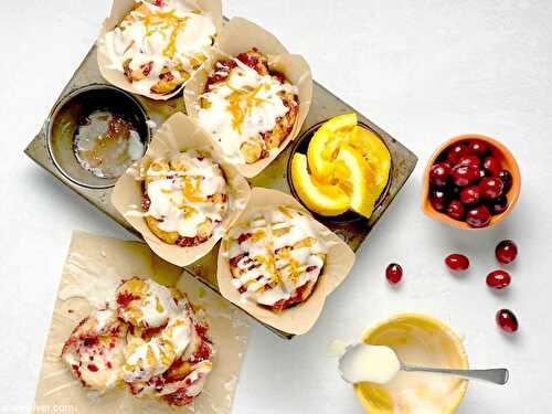 Cranberry orange pull apart muffins | Sheri Silver - living a well-tended life... at any age