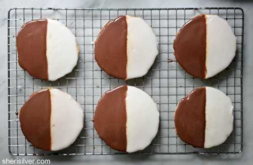 D.i.y.: black and white cookies | Sheri Silver - living a well-tended life... at any age