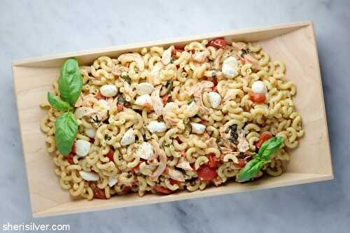 Dinner irl: chicken caprese pasta | Sheri Silver - living a well-tended life... at any age
