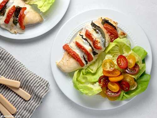 Dinner irl: hasselback caprese chicken | Sheri Silver - living a well-tended life... at any age