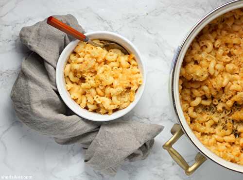 Dinner irl: one pot mac and cheese | Sheri Silver - living a well-tended life... at any age