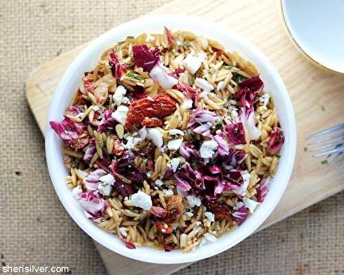 Dinner irl: orzo "with everything" | Sheri Silver - living a well-tended life... at any age