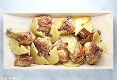 Dinner irl: pineapple roasted chicken | Sheri Silver - living a well-tended life... at any age