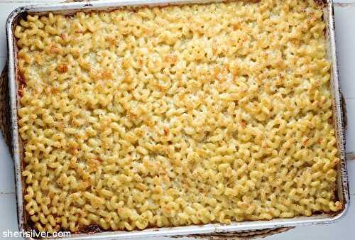 Dinner irl: sheet pan mac and cheese | Sheri Silver - living a well-tended life... at any age