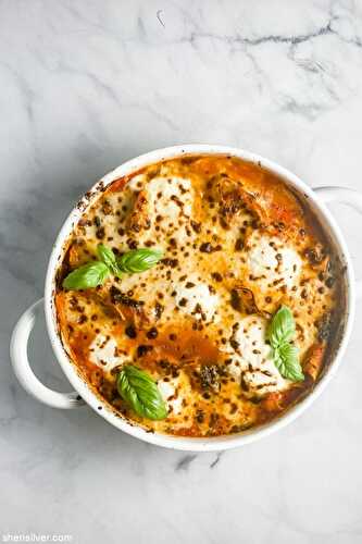 Dinner "irl": skillet lasagna | Sheri Silver - living a well-tended life... at any age