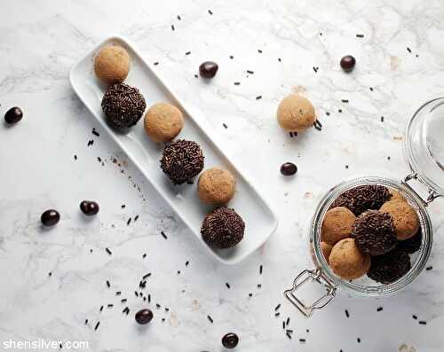Easy holiday gift #3: espresso truffles | Sheri Silver - living a well-tended life... at any age