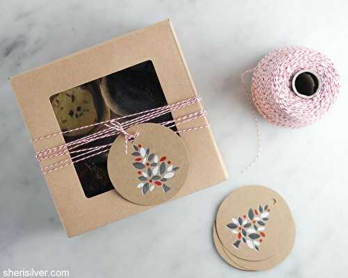 Favor-"ette": a cute cookie packaging idea! | Sheri Silver - living a well-tended life... at any age