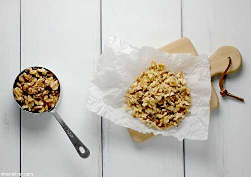 Favor-"ette": a nut tip | Sheri Silver - living a well-tended life... at any age