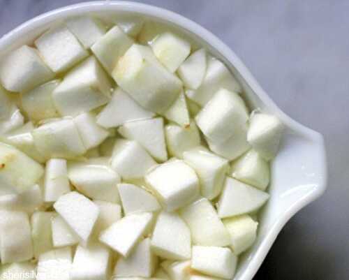 Favor-"ette": an apple do-ahead tip | Sheri Silver - living a well-tended life... at any age