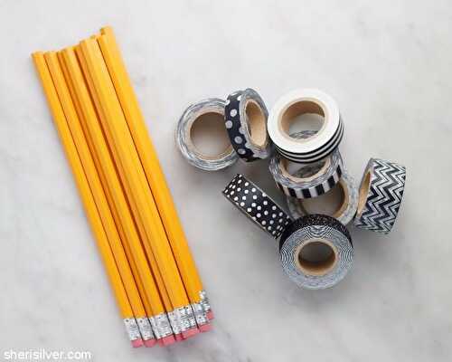 Favor-"ette": easy crafts for back-to-"everything"! | Sheri Silver - living a well-tended life... at any age