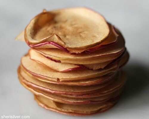 Favor- "ette" friday: apple chips and food blove | Sheri Silver - living a well-tended life... at any age