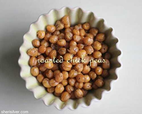 Favor-"ette": roasted chickpeas | Sheri Silver - living a well-tended life... at any age