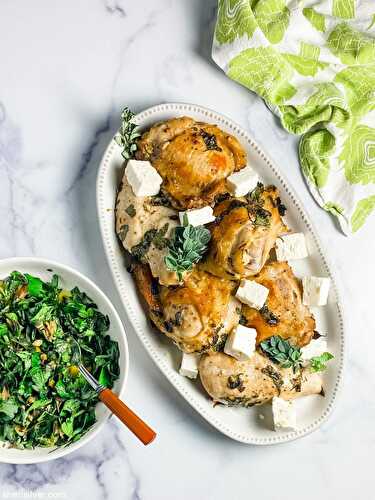 Garlic butter chicken | Sheri Silver - living a well-tended life... at any age