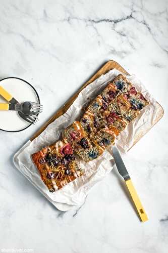 Gf mixed berry cake | Sheri Silver - living a well-tended life... at any age