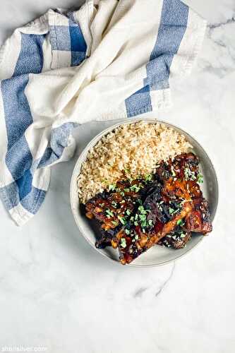 Ginger glazed ribs | Sheri Silver - living a well-tended life... at any age