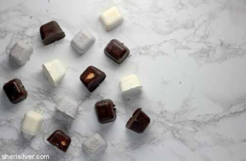 Ice cube tray chocolates | Sheri Silver - living a well-tended life... at any age