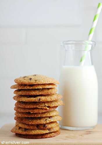 It's in the bag: coconut flour chocolate chip cookies | Sheri Silver - living a well-tended life... at any age