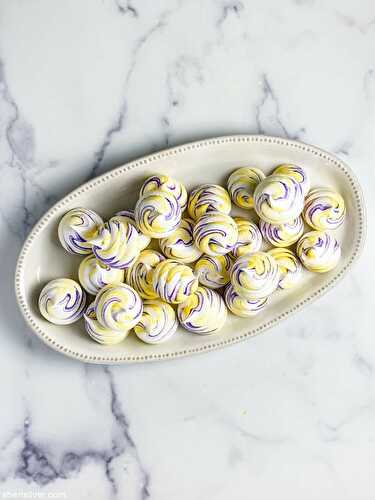 Lavender lemon meringues | Sheri Silver - living a well-tended life... at any age