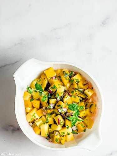 Mango salsa | Sheri Silver - living a well-tended life... at any age