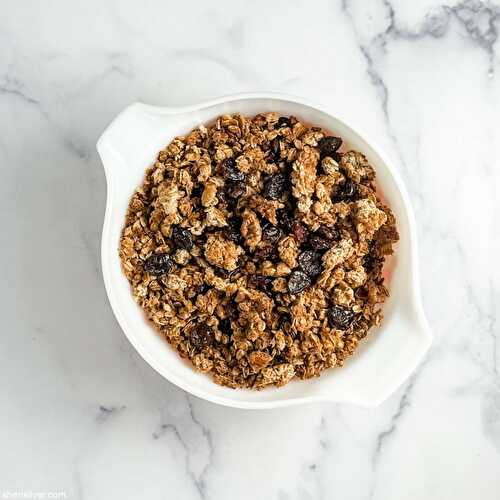 Maple granola | Sheri Silver - living a well-tended life... at any age