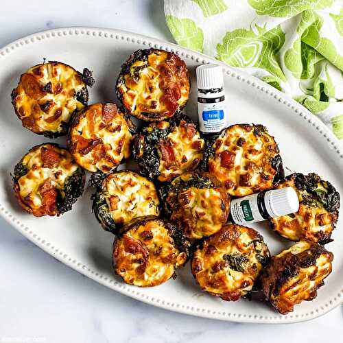Mini bacon kale frittatas | Sheri Silver - living a well-tended life... at any age