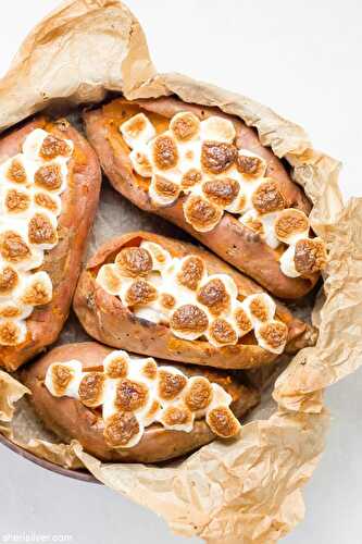 Mini sweet potato casseroles | Sheri Silver - living a well-tended life... at any age