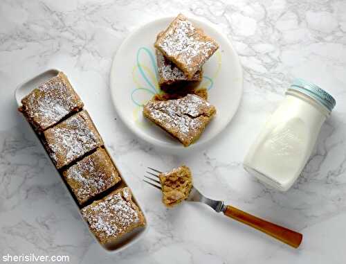 Peanut butter cake {vegan} | Sheri Silver - living a well-tended life... at any age