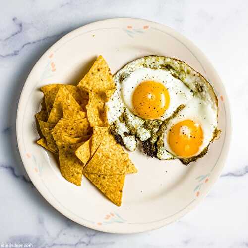 Pesto eggs | Sheri Silver - living a well-tended life... at any age