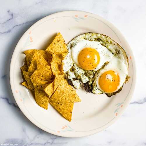 Pesto eggs | Sheri Silver - living a well-tended life... at any age
