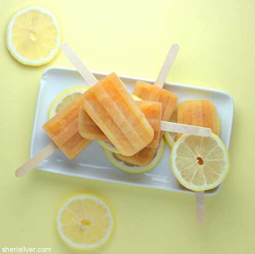 Pop! goes my summer: bourbon arnold palmer pops | Sheri Silver - living a well-tended life... at any age