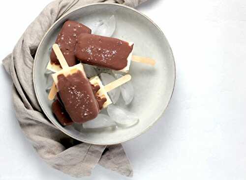 Pop! goes my summer: caramel crunch popsicles | Sheri Silver - living a well-tended life... at any age