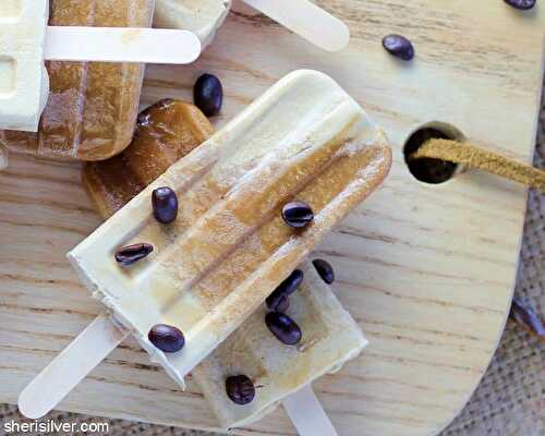 Pop! goes my summer: coffee affogato pops | Sheri Silver - living a well-tended life... at any age