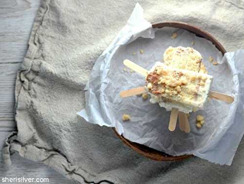 Pop! goes my summer: crumb cake popsicles | Sheri Silver - living a well-tended life... at any age %