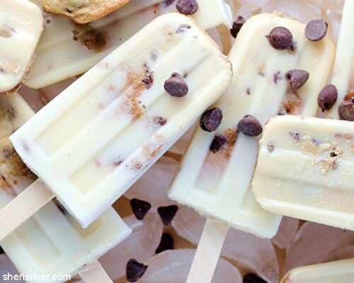 Pop! goes my summer: milk and cookies popsicles | Sheri Silver - living a well-tended life... at any age