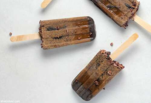 Pop! goes my summer: mocha malted popsicles | Sheri Silver - living a well-tended life... at any age
