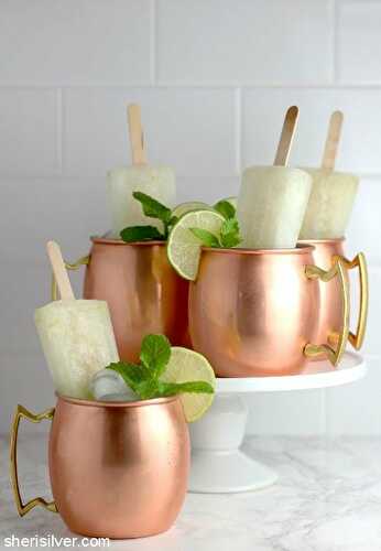 Pop! goes my summer: moscow mule popsicles | Sheri Silver - living a well-tended life... at any age