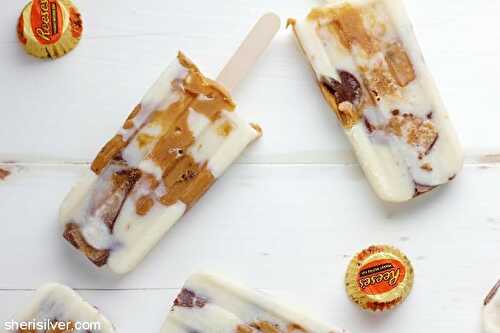 Pop! goes my summer: peanut butter cup popsicles | Sheri Silver - living a well-tended life... at any age
