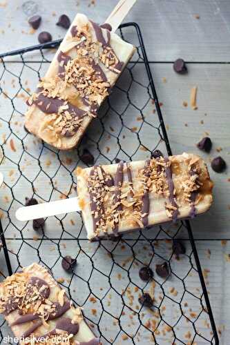 Pop! goes my summer: samoa popsicles | Sheri Silver - living a well-tended life... at any age