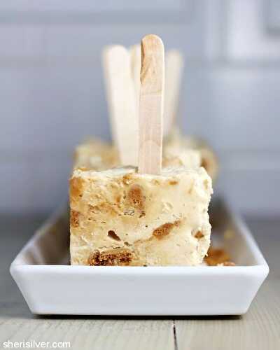 Pop! goes my summer: triple biscoff popsicles | Sheri Silver - living a well-tended life... at any age