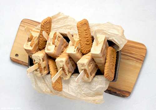 Pop! goes my summer: triple biscoff popsicles | Sheri Silver - living a well-tended life... at any age