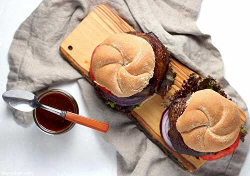 Portobello burgers {vegan} | Sheri Silver - living a well-tended life... at any age