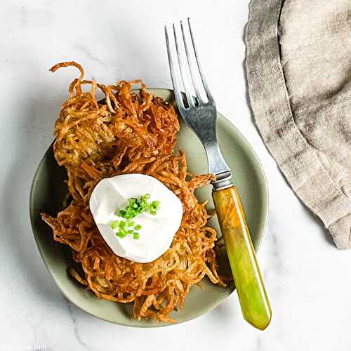 Potato latkes | Sheri Silver - living a well-tended life... at any age
