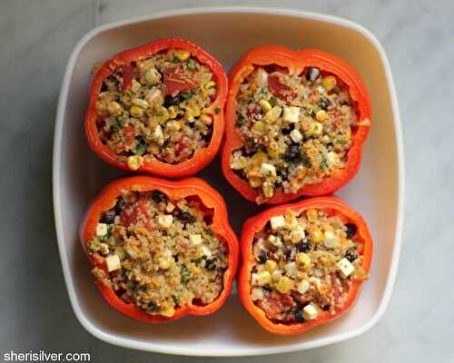 Quinoa stuffed peppers