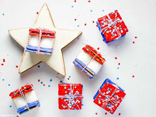 Red white and blue s'mores! | Sheri Silver - living a well-tended life... at any age